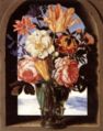 Composed Bouquet of Spring Flowers, by Ambrosius Bosschaert, c. 1620 (Louvre Museum)