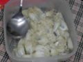 Flesh of sugar apple.