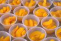 Peaches in syrup
