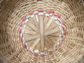 Woven Bamboo Basket kept for sale