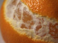 Clementines have thinner skins than oranges