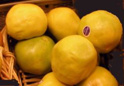 A basket of grapefruit