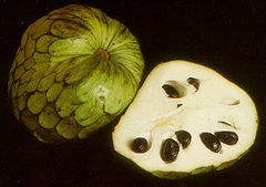 Cherimoya fruit