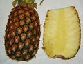 Split pineapple