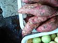 Sweet Potatoes at a shop